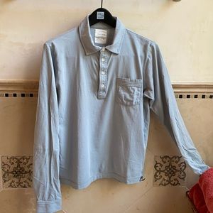 Billy Reid long sleeve Pensacola polo